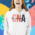 Cna Colorful Letters Nurse Christmas Pajamas Women Hoodie Gifts for Her