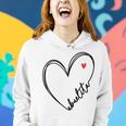 Cute Abuelita With Heart Girl Girls Mom Women Hoodie Gifts for Her