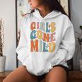 Bachelorette Party Groovy Girls Gone Mild Girls Women Hoodie Gifts for Her