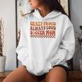 Crazy Proud Always Loud Soccer Mom For Soccer Mom Life Women Hoodie Gifts for Her
