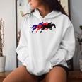 Horse Race Splechase Derby Racing Women Hoodie Gifts for Her