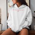 I'm Literally Just A Girl Cute Coquettte Bow Girl Women Hoodie Gifts for Her