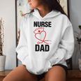 Krankenschwester Papa Frauen Krankenschwester Pflege Nursing Student Kapuzenpullover für Damen Geschenke für Sie