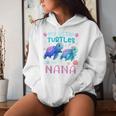 My Little Turtles Call Me Nana Turtles Sea Summer Womens Women Hoodie Gifts for Her