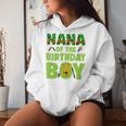Nana Of The Birthday Boy Turtle Family Matching Women Hoodie Gifts for Her