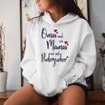 Omas Sind Wie Mamas Nur Mit Powder Sugar Oma Ist Die Beste Kapuzenpullover für Damen Geschenke für Sie