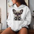 Shih Tzu Deejay Cool Dj Hundeliebhaber Shih Tzu Mama Papa Kapuzenpullover für Damen Geschenke für Sie