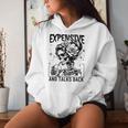 Skeleton Expensive Difficult And Talks Back Mother's Women Hoodie Gifts for Her