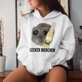 Tasty Beer X Sad Hamster Meme Tornado Boy Beer Fun Kapuzenpullover für Damen Geschenke für Sie