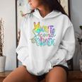 Tie Dye Out Second Grade Last Day Of School 2Nd Grade Women Hoodie Gifts for Her