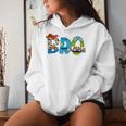 Toy Story Mama Boy Mom Bro Brother Mother's Day Women Hoodie Gifts for Her
