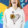 When Words Fail Music Speaks Sunflower Lover Women Women Hoodie Gifts for Her