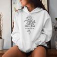 Who's Afraid Of Little Old Me- Snake Cool Confident Women Women Hoodie Gifts for Her
