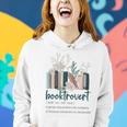 Wildflower Booktrovert Definition Book Lover Bookish Library Women Hoodie Gifts for Her