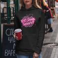 100 Days Smarter Pink Teacher Girls 100 Days Of School Women Hoodie Unique Gifts