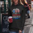 All American Drinking Team Apparel Us Beer Glass July 4Th Women Hoodie Unique Gifts
