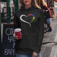 Autism Heart Awareness Heart Mens Sudadera con capucha para mujer Regalos divertidos