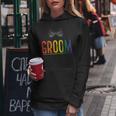 Bachelor Party Rainbow Gay Pride Groom Bow Tie Women Hoodie Unique Gifts