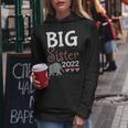 Become Big Sister 2022 Elephant Sis Women Hoodie Unique Gifts