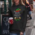 The Beer Drinking Elf Matching Family Drinker Merry Xmas Day Women Hoodie Funny Gifts
