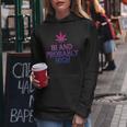 Bi And Probably High Bisexual Pride Flag Lgbt Weed Women Women Hoodie Unique Gifts