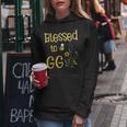 Blessed To Be Gg Gigi Bee Flowers Great Grandmother Women Hoodie Unique Gifts