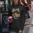 Camión Yuma Arizona Cactus Recuerdo Del Desierto Sudadera con capucha para mujer Regalos divertidos