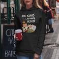 Cute Be Kind To Every Kind Animal Lover Vegetarian Women Hoodie Unique Gifts