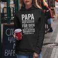 Das Beste Geschenk Sind Wir Father's Day Son Daughter Papa Kapuzenpullover für Damen Lustige Geschenke