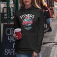 Divertido Flamenco Lindo Gimnasio Entrenamiento Es Fitness Entrenamiento Sudadera con capucha para mujer Regalos divertidos