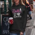 Dolls With Balls Bowling Girls Trip Team Bowler Women Hoodie Unique Gifts