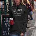 Fall River Massachusetts Ma Vintage Us Flag Women Hoodie Unique Gifts