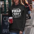 Field Day First 1St Grade Orange 2024 Boy Girl Teacher Women Hoodie Funny Gifts