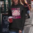 Field Day Vibes Fun Day Field Trip Groovy Teacher Student Women Hoodie Unique Gifts