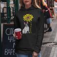 French Bulldog Sunflower Sunshine Frenchie Dog Women Women Hoodie Unique Gifts