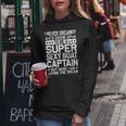 Boat Captain Boating Boat Captain Women Hoodie Funny Gifts