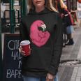Flamingo Weightlifting Bodybuilder Muscle Fitness Women Hoodie Unique Gifts