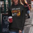 Guess What Chicken Butt Farmer Love Chickens Women Hoodie Unique Gifts