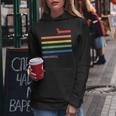 Lgbt Gay Pride Dachshund Rainbow Flag Dog S Kapuzenpullover für Damen Lustige Geschenke