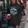 Galactic Alien Wave Rider Extraterrestrial Space Surfer Women Hoodie Unique Gifts