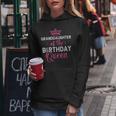 Grandma Match Birthday Granddaughter Of The Birthday Queen Women Hoodie Personalized Gifts