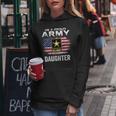 I'm A Proud Army Daughter With American Flag Veteran Women Hoodie Unique Gifts