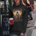 Jesus The Ultimate Deadlifter Christian Lifting Gym Women Hoodie Unique Gifts