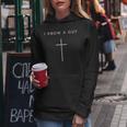 I Know A Guy Cross Minimalist Christian Religious Jesus Women Hoodie Unique Gifts