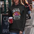 I Know I Skate Like A Girl Try To Keep Up Roller Girl Women Hoodie Unique Gifts
