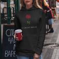 Laie Est Belle Red Rose Retro Flower Soft Grunge Aesthetic Kapuzenpullover für Damen Lustige Geschenke