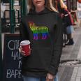 Lgbt Gay Pride Rainbow Flag Nature Forest Tree Wolf Women Hoodie Unique Gifts