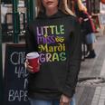 Little Miss Mardi Gras For New Orleans Costume Girls Women Hoodie Personalized Gifts
