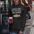 Might Look Like Listening Fishing Angler Kid Women Hoodie Funny Gifts