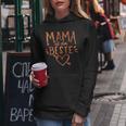 Mama Ist Die Beste Mama Der Welt Blumen Women's Kapuzenpullover für Damen Lustige Geschenke